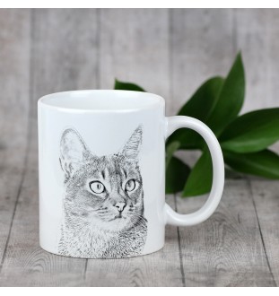 Abyssin - tasse avec un chat, tasse personnalisée avec impression, cadeau classique pour tous de la marque Art-Dog