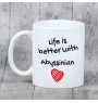 Abyssinian - cup with a cat, cup with a photo, personalized gift from the Art-Dog brand