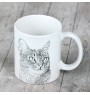 Abyssinian - cup with a cat, cup with a photo, personalized gift from the Art-Dog brand