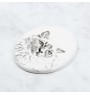 Birman - une plaque commémorative avec une photo de chat, une plaque funéraire avec une impression, une plaque ovale personnalisée de la marque Art-Dog