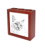 Birma - Stifthalter mit Katze, Schreibtischorganizer mit Aufdruck, personalisierte Schreibtischdekoration von der Marke Art-Dog