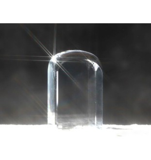Birman - un cube en cristal avec une photo, une photo de chat dans le cristal, un presse-papiers cubique de la marque Art-Dog