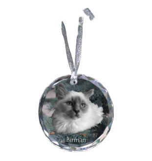 Birman medal kryształowy z kotem Art-Dog