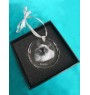 Birman - boule de Noël en cristal avec une photo, photo d'un chat dans le cristal, décoration personnalisée pour sapin de Noël de la marque Art-Dog