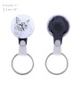 Birman - handmade keychain with a cat portrait, purse charm, product of the Art-Dog brand.
