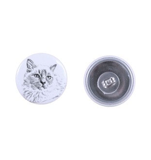 Birman kolczyki z kotem mały Art-Dog