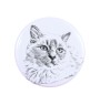 Birman - collection of unique magnets, own photo, Art-Dog brand
