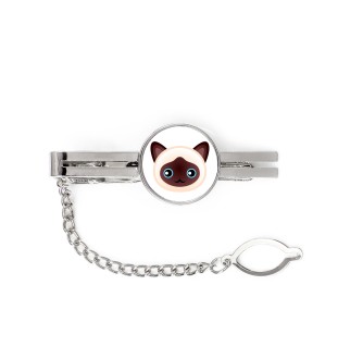 Birma - eleganter Metallschlüsselanhänger von Art-Dog als Geschenk