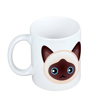 Birman - tasse avec graphisme et logo de la marque Art-Dog