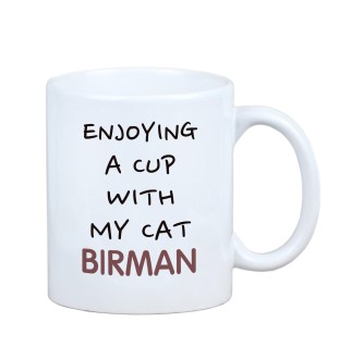 Birman - tasse avec graphisme et logo de la marque Art-Dog