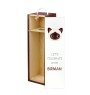 Birman - boîte à vin avec graphisme et logo de la marque Art-Dog