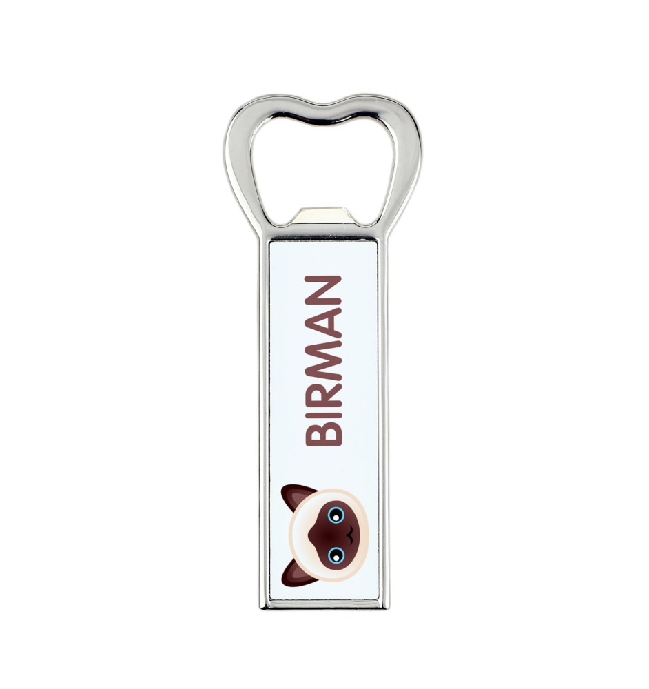 Birman - bottle opener with the graphics and logo of the Art-Dog brand
