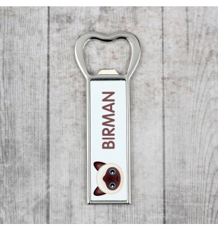 Birman - bottle opener with the graphics and logo of the Art-Dog brand