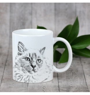 Birman - tasse avec un chat, tasse personnalisée avec impression, cadeau classique pour tous de la marque Art-Dog