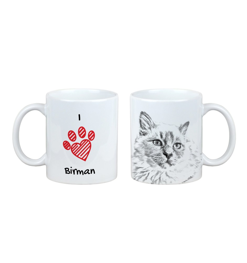 Birma - Tasse mit Katze, entzückende Tasse mit Grafik, Geschenk mit Ihrem Foto von der Marke Art-Dog