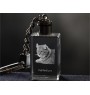 Lynx des Highlands - Pendentif en cristal avec photo de chat, pendentif lumineux, cadeau unique de la marque Art-Dog