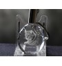 Hochlandluchs - Fob with cat photo, crystal key ring in gift box, unique gift by Art-Dog brand