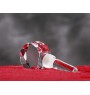 Highland Lynx - Crystal bottle stopper with cat, unique wine stopper with photo, personalised gift for sommelier by Art-Dog brand