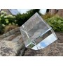 Lynx des Highlands - un cube en cristal avec une photo de chat, une photo de cheval dans le cristal, un presse-papiers cubique de la marque Art-Dog