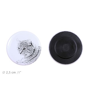 Hochlandluchs - Sammlung von einzigartigen Magneten, eigenes Foto, Marke Art-Dog