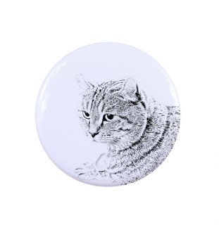 Lynx des Highlands - une bague unique, faite à la main, bijoux pour femmes de la marque Art-Dog