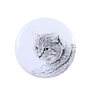 Lynx des Highlands - un accessoire de sac à dos, un badge personnalisé, l'accessoire parfait pour les amoureux des animaux de la marque Art-Dog