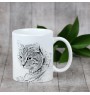 Highland Lynx - cup with a cat, cute cup with graphics, a gift with your photo from the Art-Dog brand