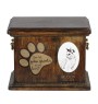 Japanische Bobtail Katze - Eine Urne für die Asche einer Katze, eine Urne für eine Katze mit Foto, eine personalisierte Katzenasche-Box der Marke Art-Dog.