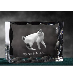 Japoński bobtail ramka kryształowa z kotem Art-Dog