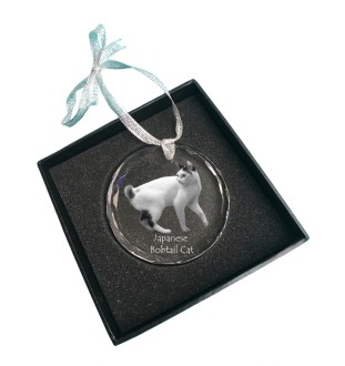 Japoński bobtail medal kryształowy z kotem Art-Dog