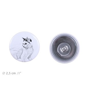 Japanische Bobtail Katze - Ohrringe mit geliebter Katze, eigenes Foto, perfektes Accessoire für Katzenliebhaber von der Marke Art.-Dog