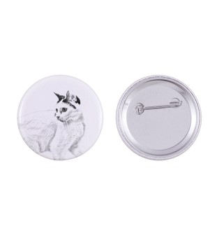 Japanese Bobtail Cat - collection of unique magnets, own photo, Art-Dog brand