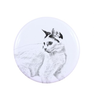 Chat japonais Bobtail - collection de magnets uniques, photo personnelle, marque Art-Dog