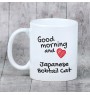 Japoński bobtail kubek z kotem good morning Art-Dog