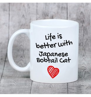 Japanische Bobtail - Tasse mit Katze, Tasse mit Bild, personalisiertes Geschenk der Marke Art-Dog