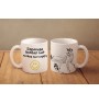 Japanische Bobtail - Tasse mit Katze, fröhliche Tasse für Hundefreunde, personalisiertes Geschenk der Marke Art-Dog