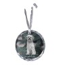 Lowchen, Little Lion Dog - crystal bauble with a photo, dog photo in crystal, personalized Christmas tree ornament by Art-Dog brand