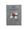 Petit chien lion - Porte passeport pour chien, porte document, cadeau pour le voyageur de la marque Art-Dog