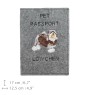 Petit chien lion - Porte passeport pour chien, porte document, cadeau pour le voyageur de la marque Art-Dog