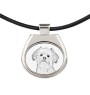 Lowchen, Little Lion Dog - dog necklace, personalized pendant with a photo, unique necklace for women and men by Art-Dog brand