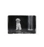 Lowchen, Little Lion Dog - Pen stand, crystal organiser with dog photo, unique desk decoration by Art-Dog brand