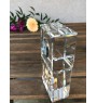 Lowchen, Little Lion Dog - crystal clock with a photo, a photo of a dog in crystal, personalized desk clock by Art-Dog brand