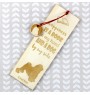 Petit chien lion - marque-page pour livre avec chien, marque-page personnalisé, accessoire canin pour les lecteurs de la marque Art-Dog