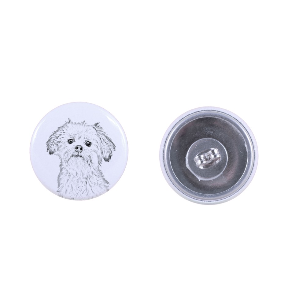 Löwchen - einzigartige Hund-Ohrringe, Ihr Haustier als Schlüsselanhänger, Eigenmarke Art-Dog