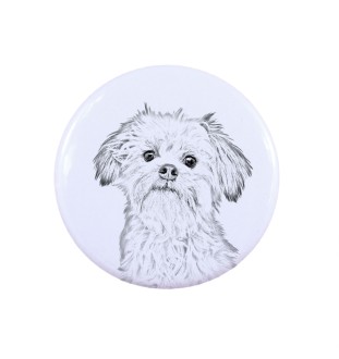 Lwi piesek przypinka z psem mała Art-Dog