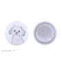 Lowchen, Little Lion Dog - pin with your dog, add your own photo, Art-Dog brand