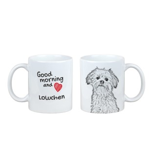 Lowchen, Little Lion Dog - cup with a dog, cup with a photo, personalized gift from the Art-Dog brand