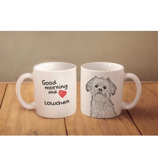 Löwchen - Tasse mit Hund, Tasse mit Bild, personalisiertes Geschenk der Marke Art-Dog