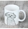 Lowchen, Little Lion Dog - cup with a dog, cup with a photo, personalized gift from the Art-Dog brand