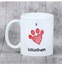 Lowchen, Little Lion Dog - cup with a dog, cute cup with graphics, a gift with your photo from the Art-Dog brand